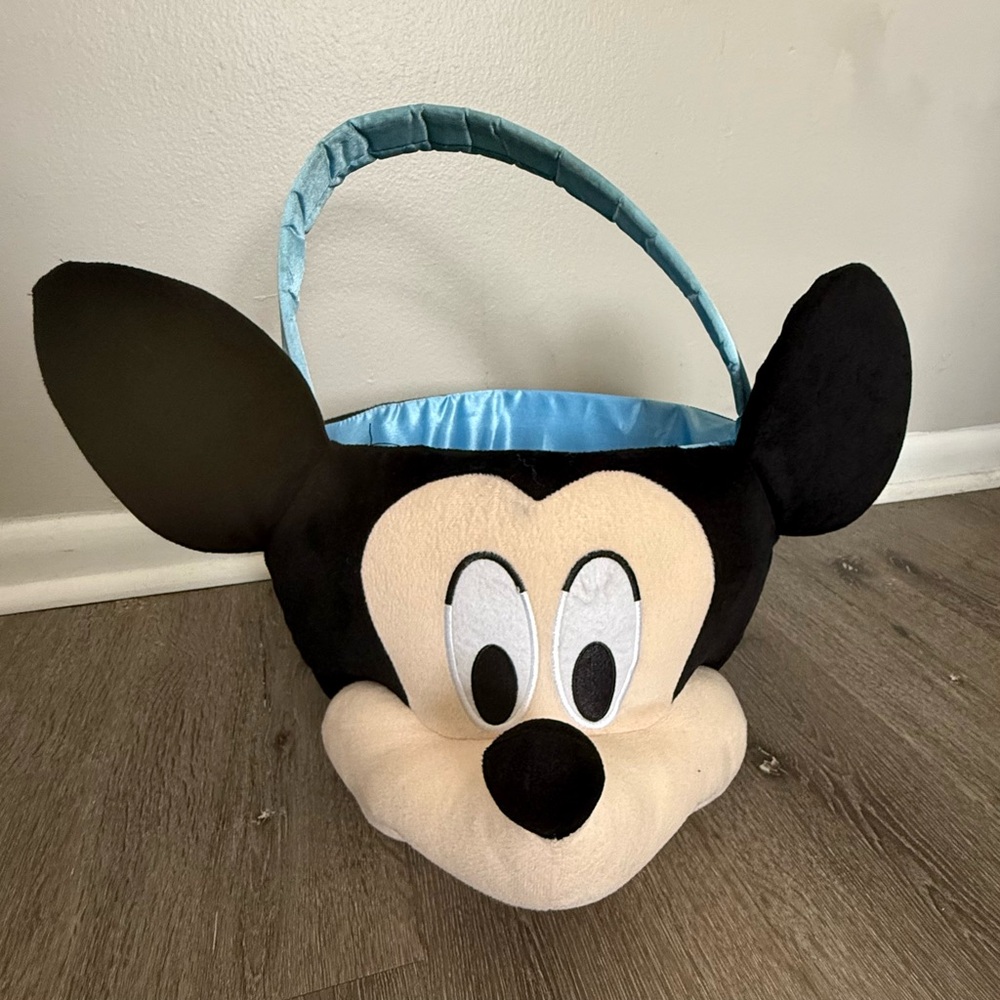 Disney Jumbo Plush Mickey Mouse Easter Basket